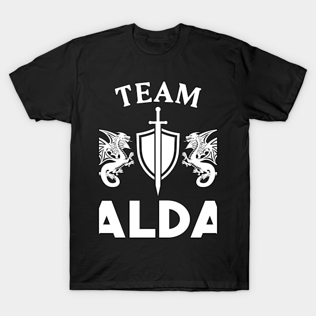 Alda Name T Shirt - Alda Life Time Member Legend Gift Item Tee T-Shirt by unendurableslemp118